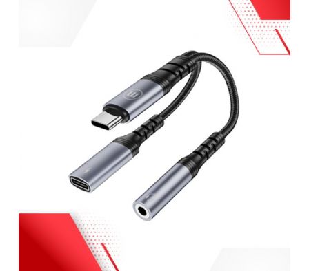 ADAPTADOR USB-C A 3.5MM HEMBRA A USB-C