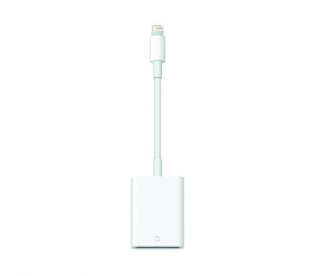 Adaptador Apple de Lightning a lector de tarjeta SD para cámara MJYT2AM/A