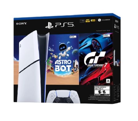 SONY PLAYSTATION 5 DIGITAL SLIM CFI-2015B 4K 825GB + GRAN TURISMO 7 + ASTROBOT