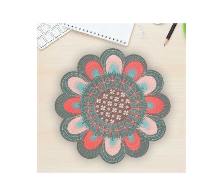 MOUSEPAD NANDUTI CREMA