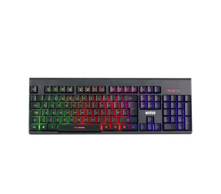 TECLADO GAMING MARVO- BLACK