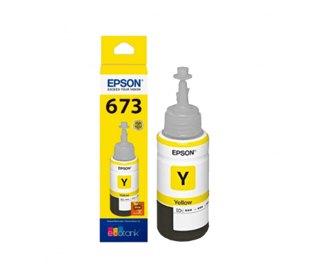 TINTA AMARILLA EPSON T673 /L805