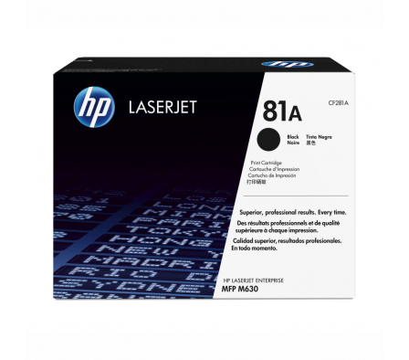 TONER HP 81A - BLACK