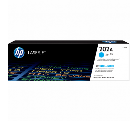 Toner HP 202A Cian